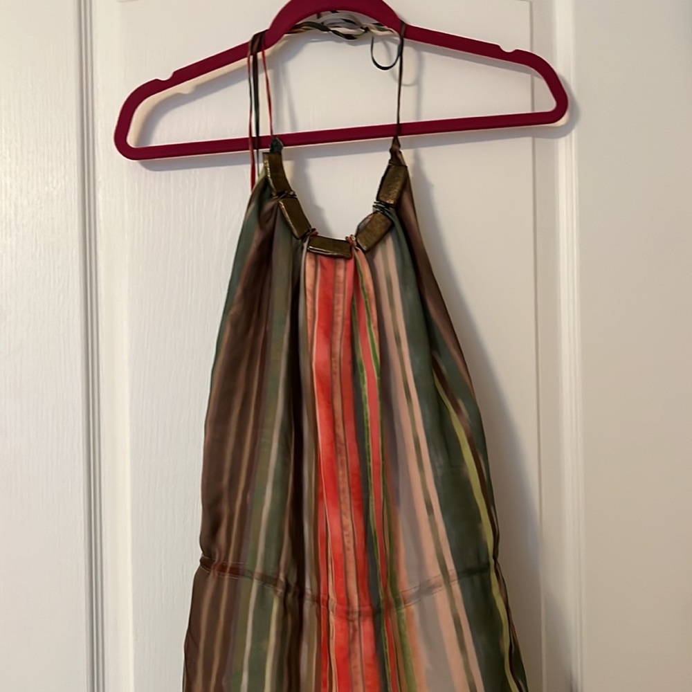 Adam Lippes tie up dress
